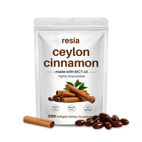 Gélules de Cannelle de Ceylan RESIA, vue avant de l'emballage
