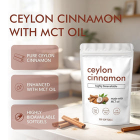 Gélules de Cannelle de Ceylan TMKTMK avec huile MCT