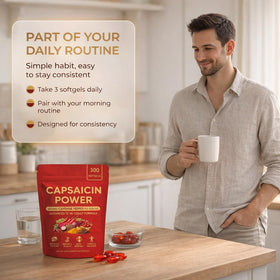 Gélules de Capsaicin Power Thicair avec des ingrédients naturels