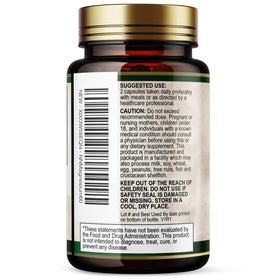 Gélules de citrate de magnésium Nature's Nutrition ouvertes