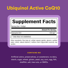 Gélules de Coenzyme Q10 dans un bol