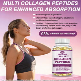 Gélules de collagène multi WellVeraVida ouvertes