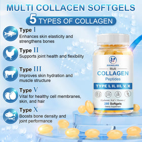 Gélules de collagène SIGNILIFE avec ingrédients naturels