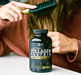 Gélules de collagène Zeal Naturals avec légumes frais