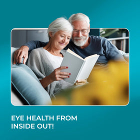 Gélules de complément alimentaire Vision PUREHEALTH RESEARCH dans une main