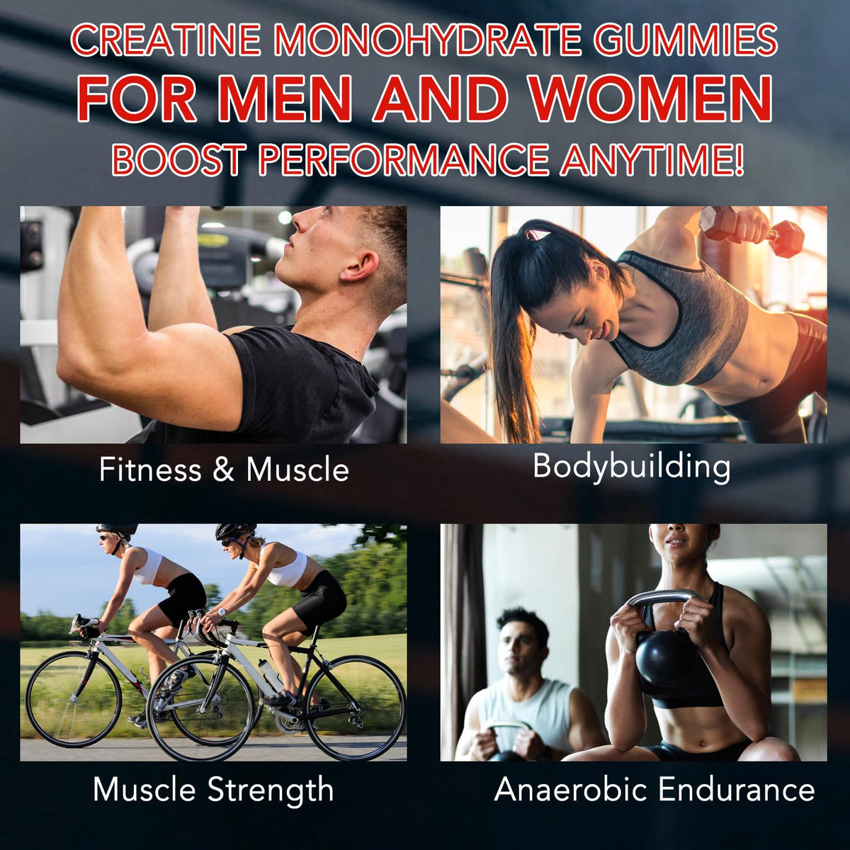 Gélules de créatine monohydrate Daiasns avec un verre d'eau