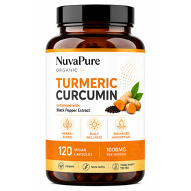 Gélules de Curcuma Bio ONAISE vue de face avec emballage