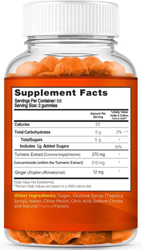 Gélules de curcuma LifeCentric Health avec étiquette