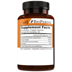 Gélules de Curcuma NEW AGE ouvertes avec capsules visibles