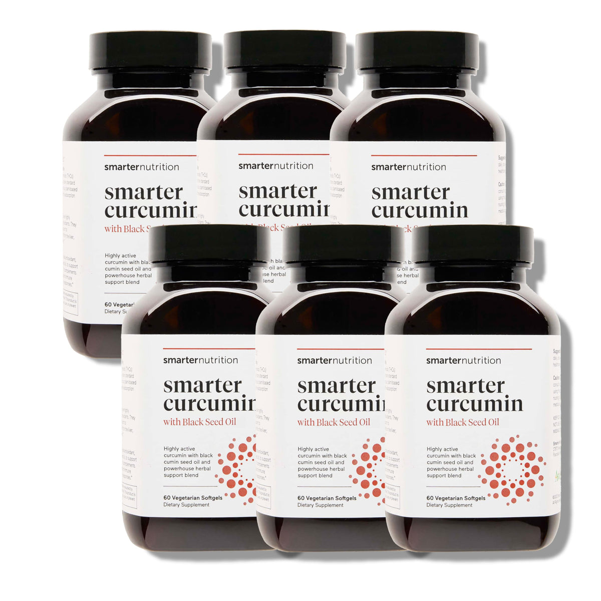 Gélules de curcumin SMARTERNUTRITION 400 mg avec emballage