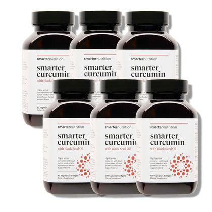 Gélules de curcumin SMARTERNUTRITION 400 mg avec emballage