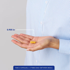 Gélules de curcumine Pure Encapsulations sur une table