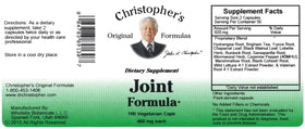 Gélules de Formule Articulaire Christopher's prêtes à être prises