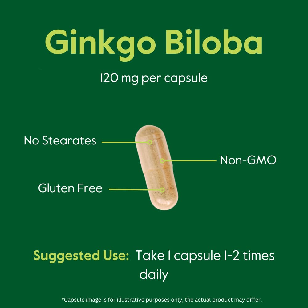 Gélules de Ginkgo Biloba BESTVITE sur une cuillère