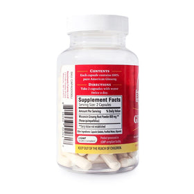 Gélules de ginseng Baumann en gros plan