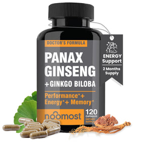 Gélules de Ginseng Coréen Rouge NooMost en boîte
