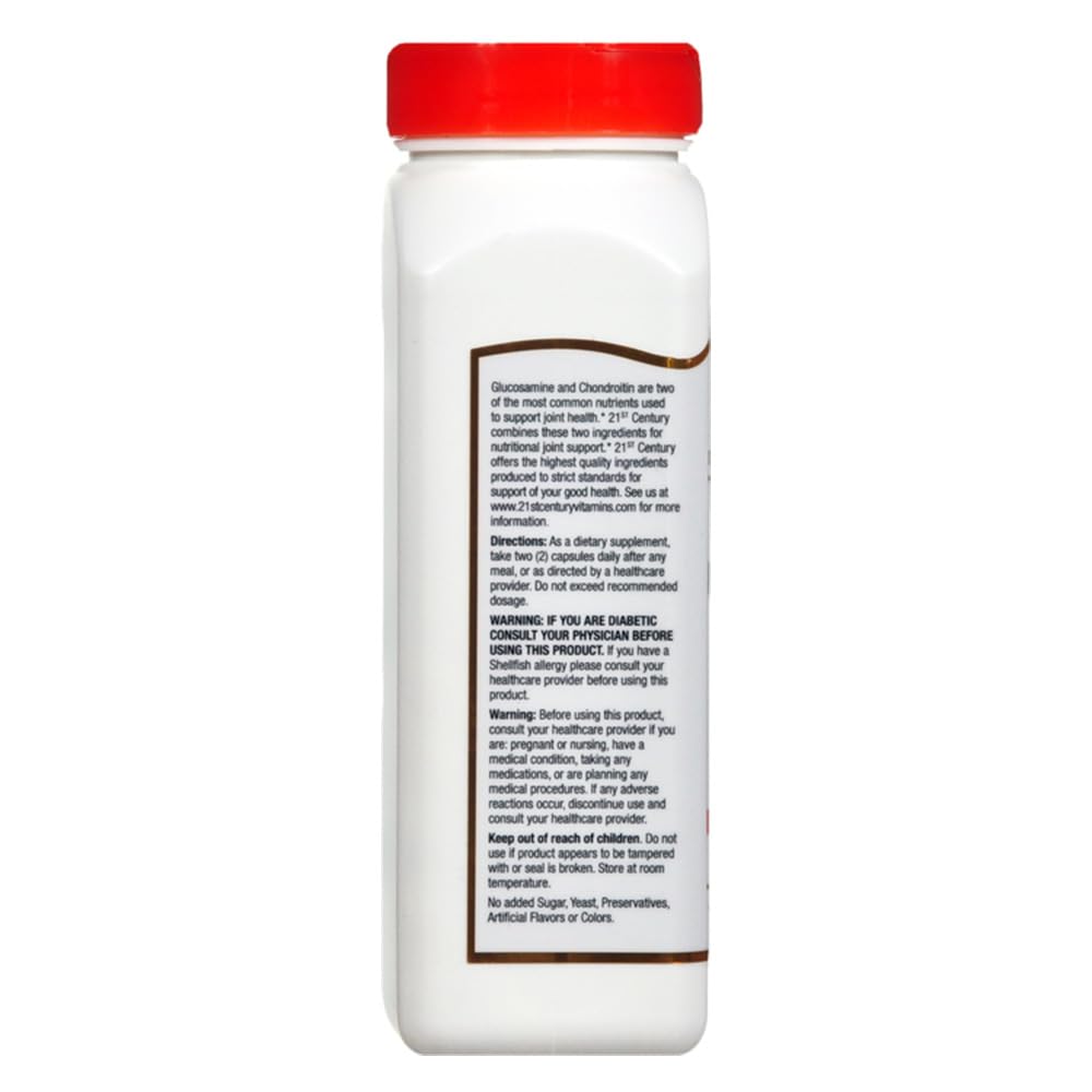 Gélules de glucosamine 250mg et chondroïtine 200mg avec dosage