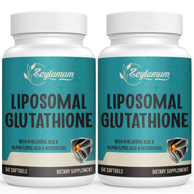 Gélules de glutathione liposomale Zeylamum 2400 MG vue avant