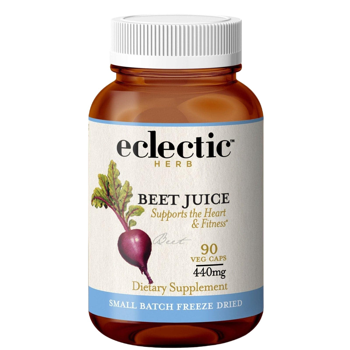 Gélules de Jus de Betterave Bio ECLECTIC INSTITUTE vue de face