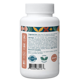 Gélules de Maca Pattern Wellness sur fond blanc