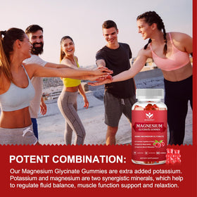 Gélules de magnésium glycinate WOGORGT 400mg, vue latérale