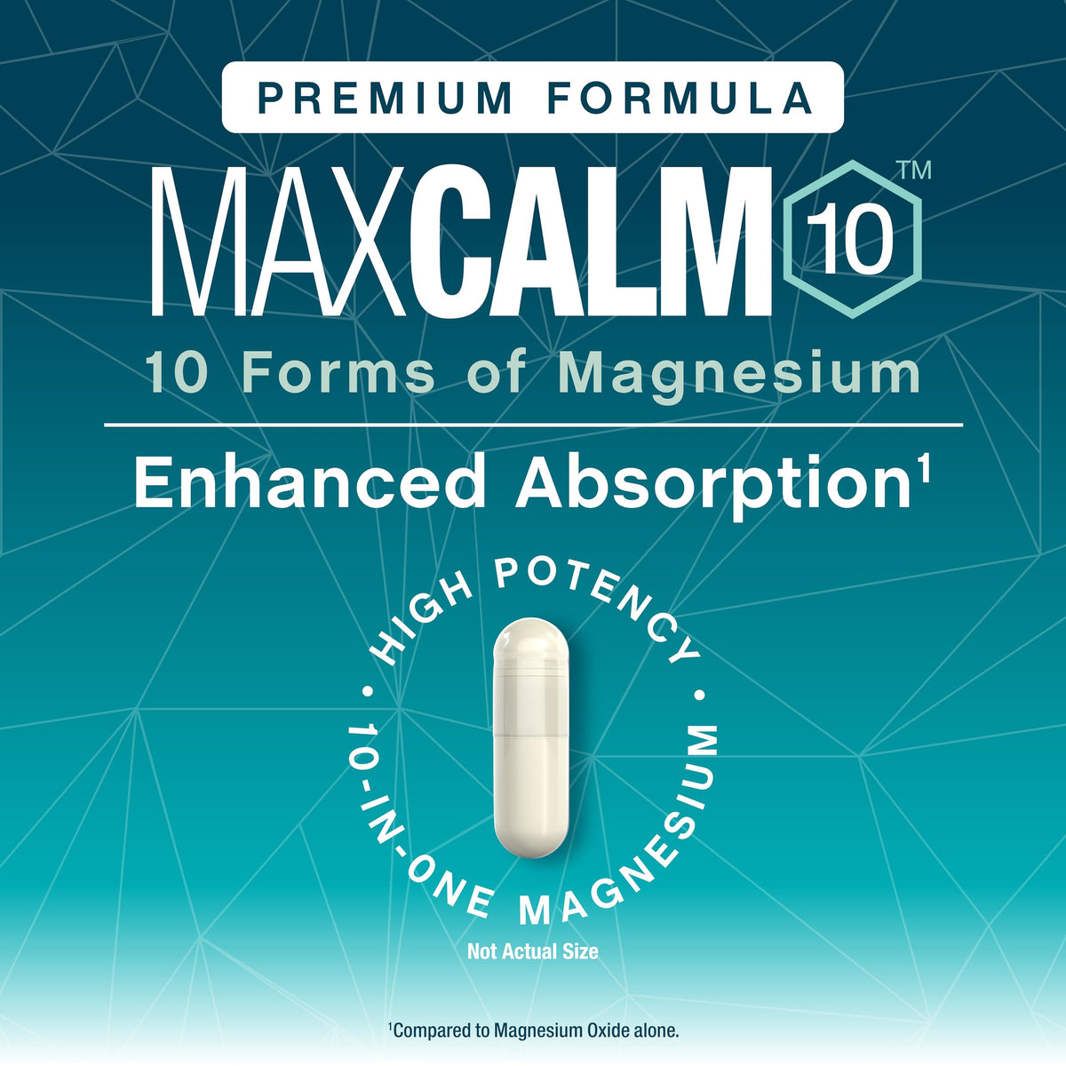 Gélules de magnésium Natural Vitality dans un environnement de vie sain