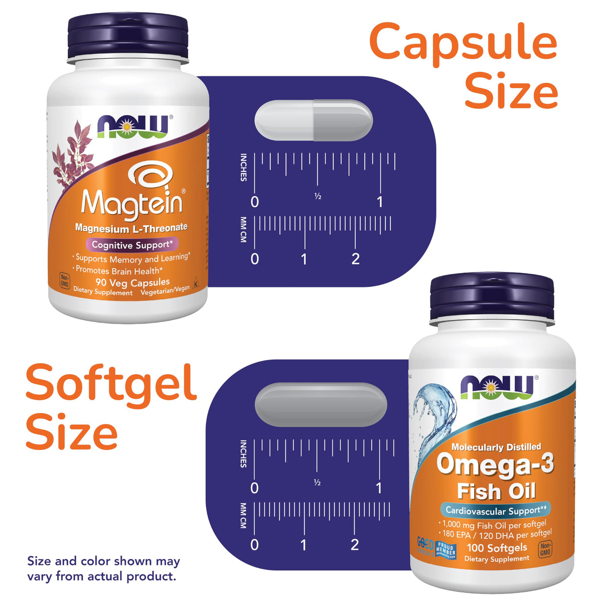 Gélules de Magtein L-Threonate NOW Foods