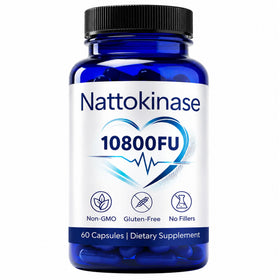 Gélules de Nattokinase 10800 FU VOSETOKELA en vue de face