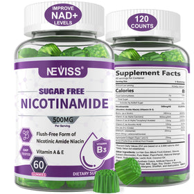 Gélules de Nicotinamide 500mg de NEVISS avec emballage frontale