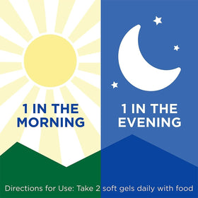 Gélules de PreserVision AREDS 2, gros plan sur la texture
