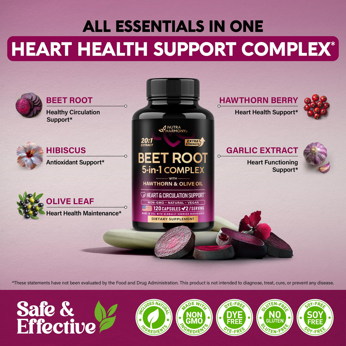 Gélules de Racine de Betterave NUTRAHARMONY dans un environnement de travail
