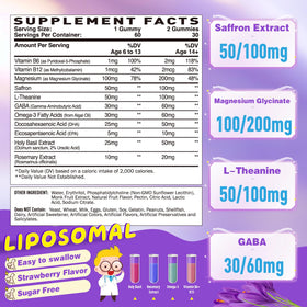 Gélules de Safran Liposomal Geeoasis - format gélule