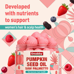 Gélules de saw palmetto GREABBY sur une surface en bois