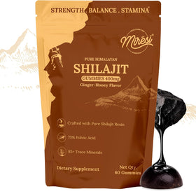 Gélules de Shilajit Miresi au goût de tamarind, 60 comprimés, emballage avant