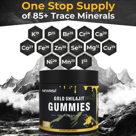 Gélules de Shilajit Newrish, enregistrement de la prise