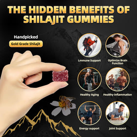 Gélules de Shilajit Newrish, prise avec un verre d'eau