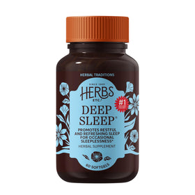 Gélules de sommeil Herbs Etc. en flacon de 60 unités