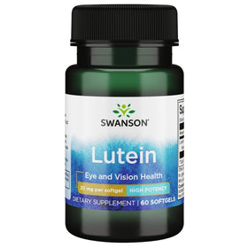 Gélules de Swanson Lutein 20 mg en boîte