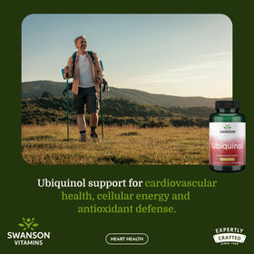 Gélules de Swanson Ubiquinol CoQ10 100 mg dans le flacon