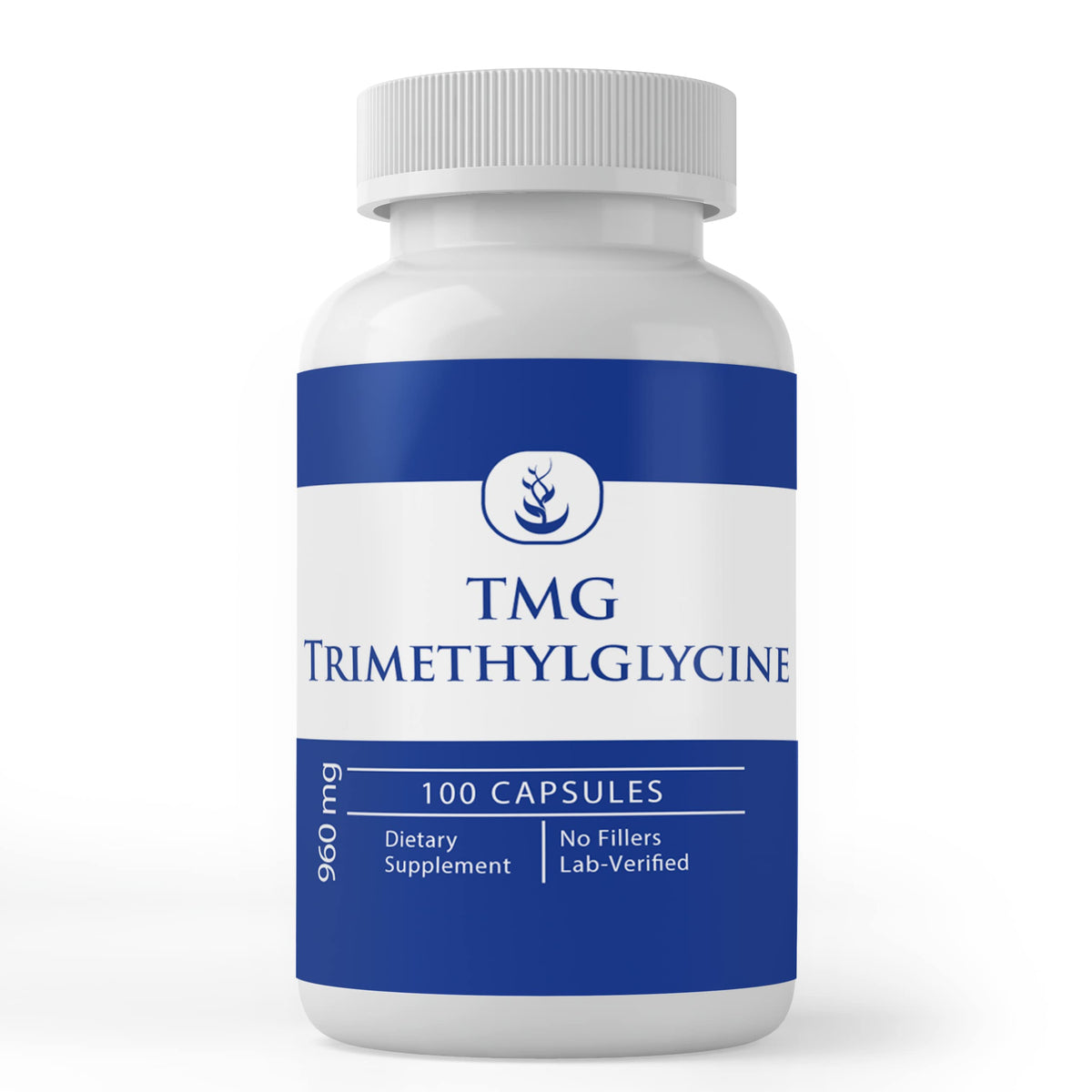 Gélules de TMG Triméthylglycine de PURE ORIGINAL INGREDIENTS, vue de face