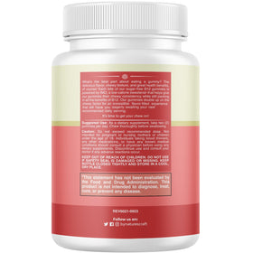Gélules de Vitamine B12 Natures Craft sur un fond neutre