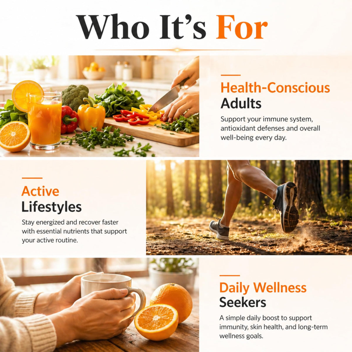 Gélules de Vitamine C Liposomale PURETREX sur une table