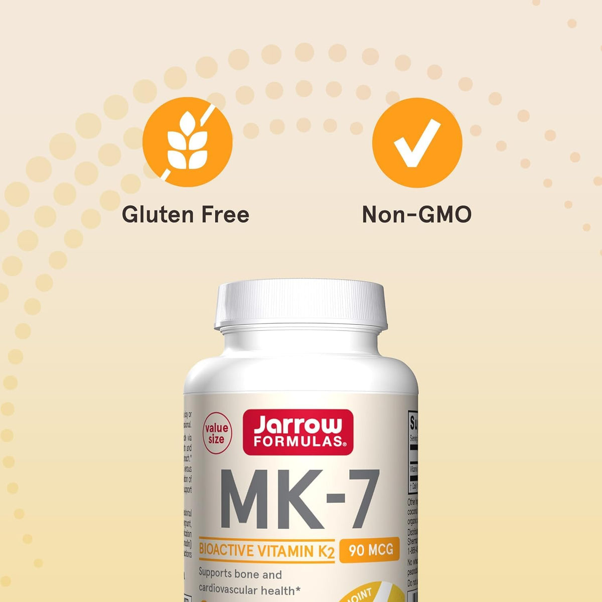 Gélules de vitamine K2 MK-7 sur une cuillère