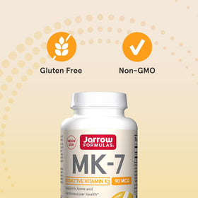 Gélules de vitamine K2 MK-7 sur une cuillère