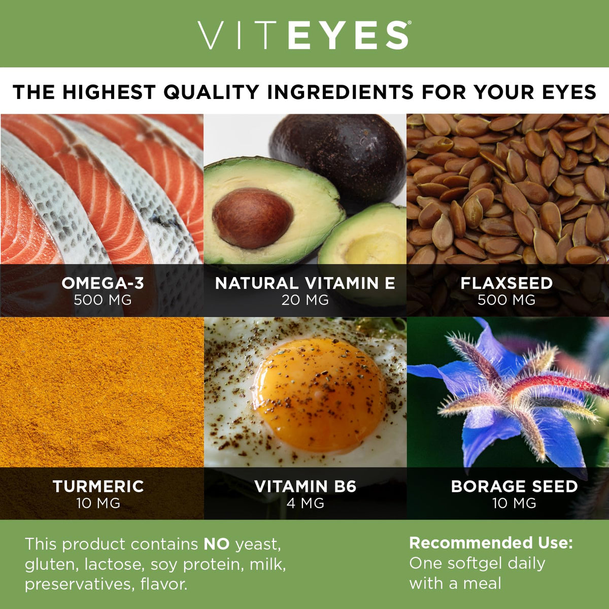 Gélules de Viteyes Soutien Lacrymal sur une table