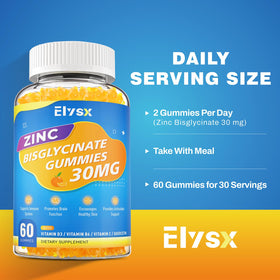 Gélules Elysx avec une orange à côté pour le goût naturel