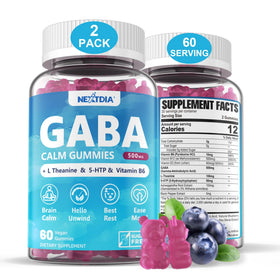 Gélules GABA 500mg Nextdia en pot de 408g