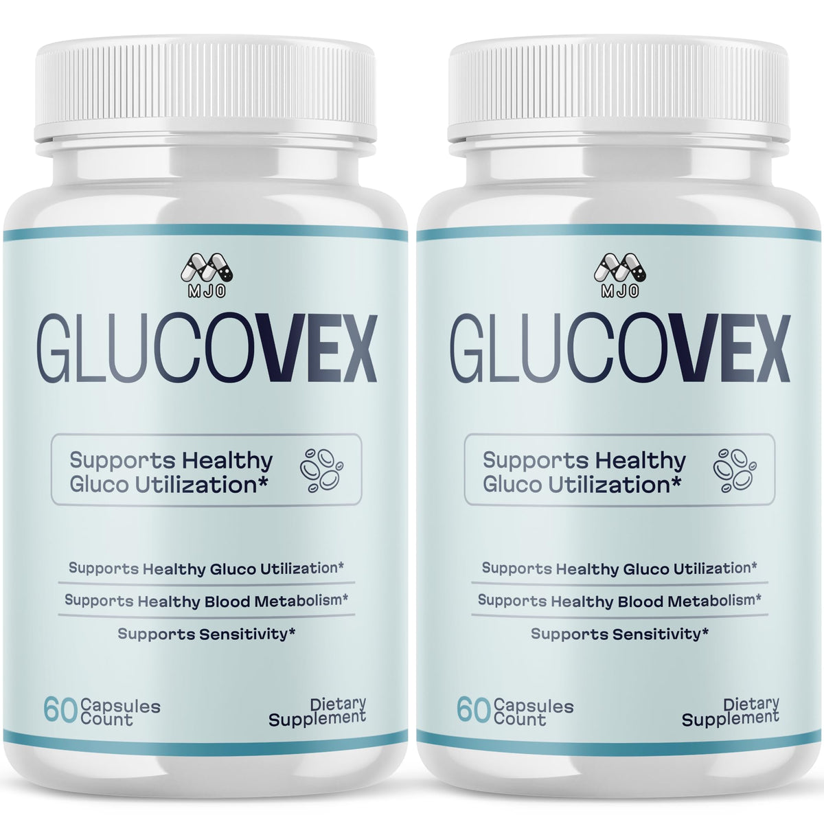 Gélules Glucovex MJO 120 capsules face avant