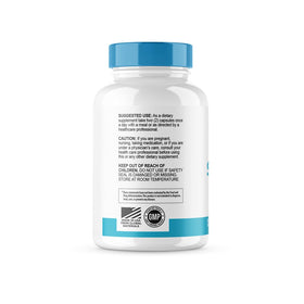 Gélules Healthy Flow Total Support Vitamin Evo sur une surface en bois