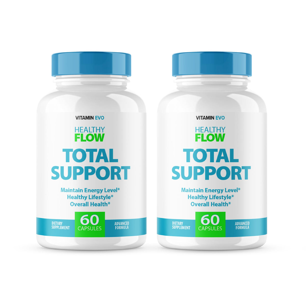 Gélules Healthy Flow Total Support Vitamin Evo vue de face